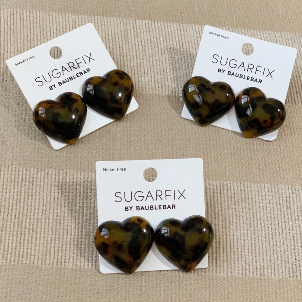 Baublebar Sugarfix hearts earrings